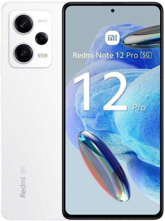 Actual product image Xiaomi REDMI NOTE 12 PRO 8+256GB DS 5G POLAR WHITE OEM (256 GB, Polar White, 6.67", Dual SIM, 5G)