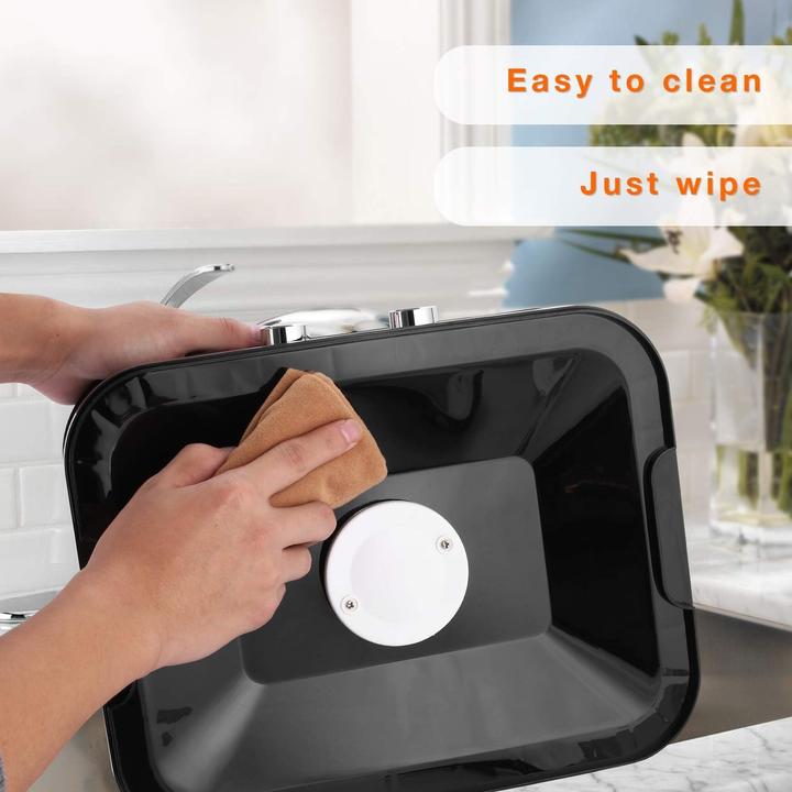 Productafbeelding Nictemaw Droogautomaat mit 8 Fächern, Temperaturregelung 35-70°C, für Fleisch, Obst, Gemüse und Nüsse