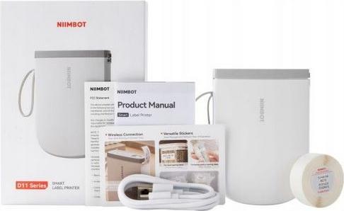 Produktbild Niimbot D11H Portable Label Printer White (300 dpi)