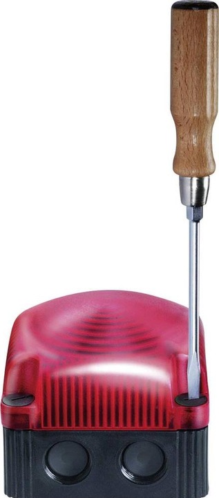 Actual product image Werma LED Permanent Beacon 24Vdc Ylw