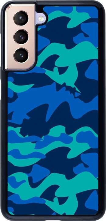 Actual product image PhoneLook Coque Camo Blue (Samsung Galaxy S21 5G)