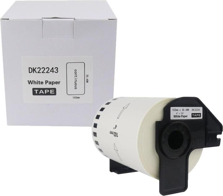Hermex Alternative label roll for Brother DK-22243 universal labels (102 mm)
