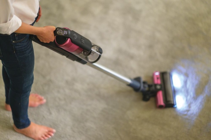 Actual product image Hoover HF9 HF920H 011 Rose, Pink Bagless