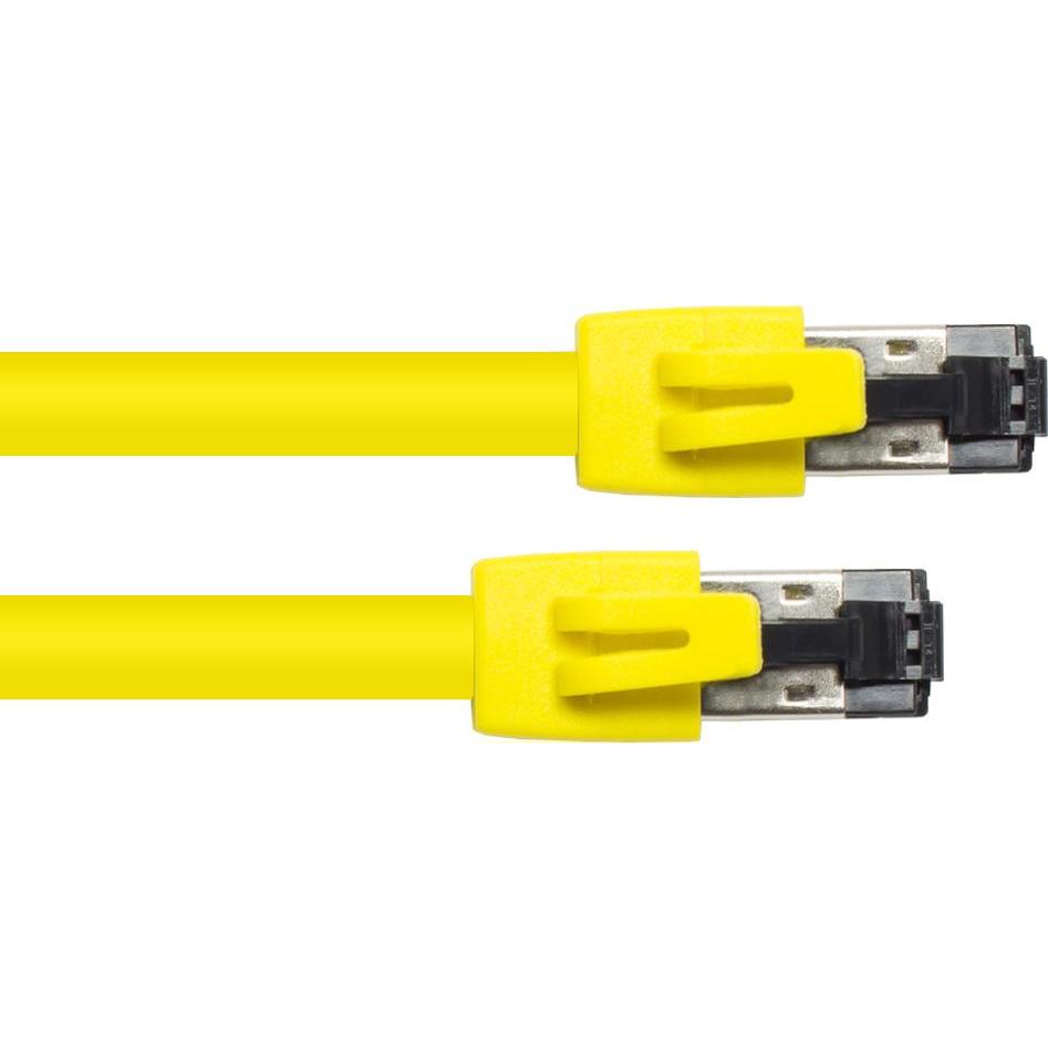 Thumbnail - Good Connections Alcasa 8080-075Y Netzwerkkabel 7,5 m Cat8.1 S/FTP (S-STP) Gelb (S/FTP, CAT8.1, 7.50 m), Netzwerkkabel