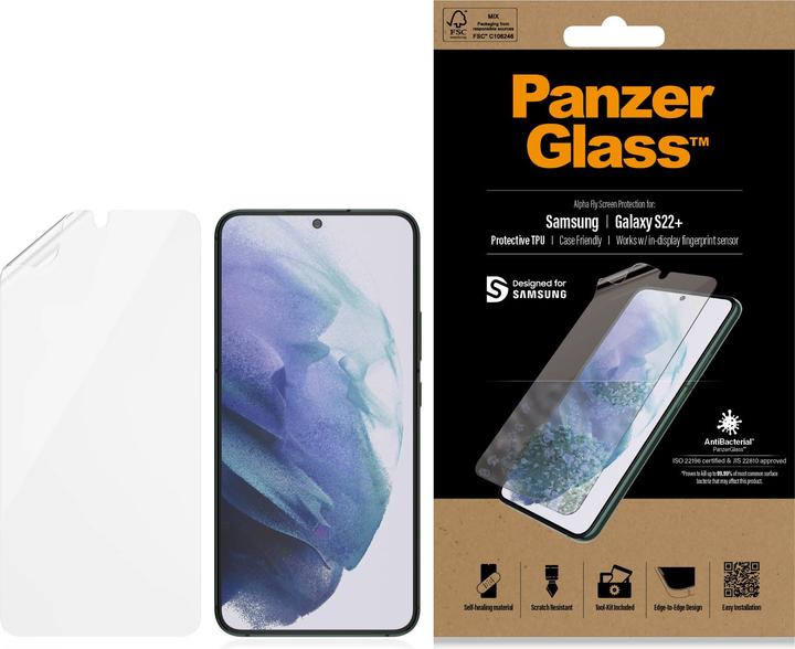 PanzerGlass Case Friendly (1 Stück, Samsung Galaxy S22+)
