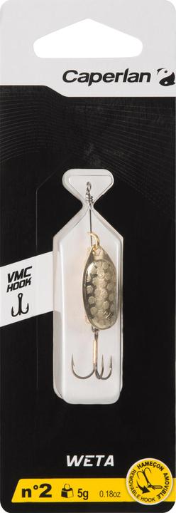 Immagine prodotto Caperlan Spinner pesca predatori Weta No. 2