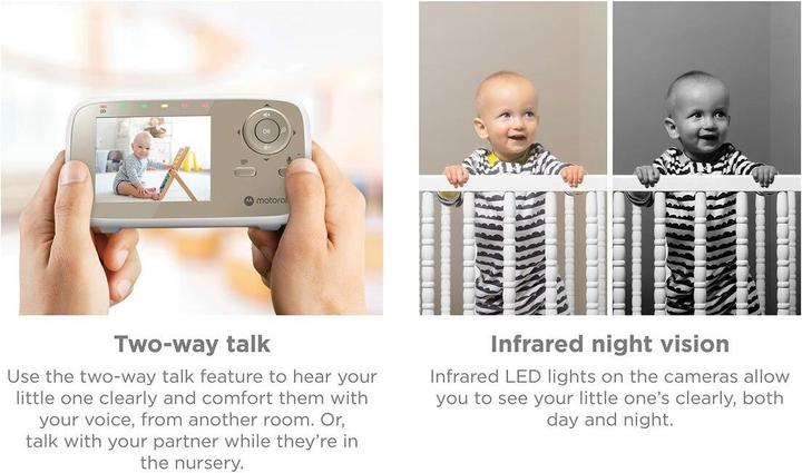 Actual product image Motorola TB Video Baby Monitor (Video & Audio, 300 m)