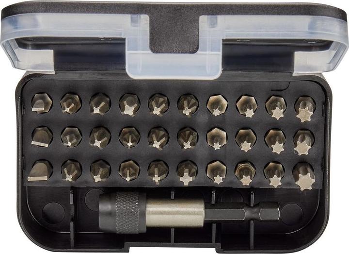 Produktbild Makita Bit Set 31 tlg. 1/4" Torx / Phillips / Schlitz / Pozidriv ( D-30667 ) (Innensechsrund TX, Kreuz Phillips PH, Kreuz Pozidriv PZ, Schraubschlitz)