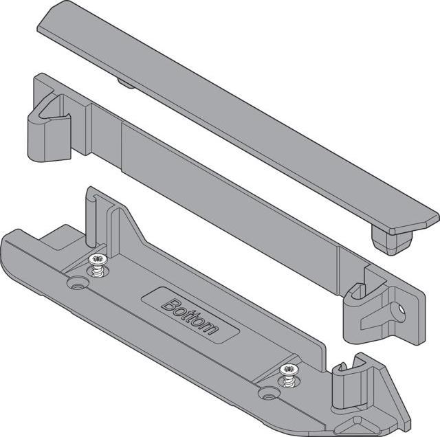 Actual product image Blum SERVO-DRIVE upright support profile holder