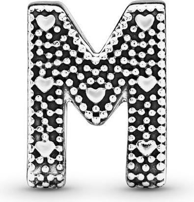 Actual product image Pandora Letter M (Silver)