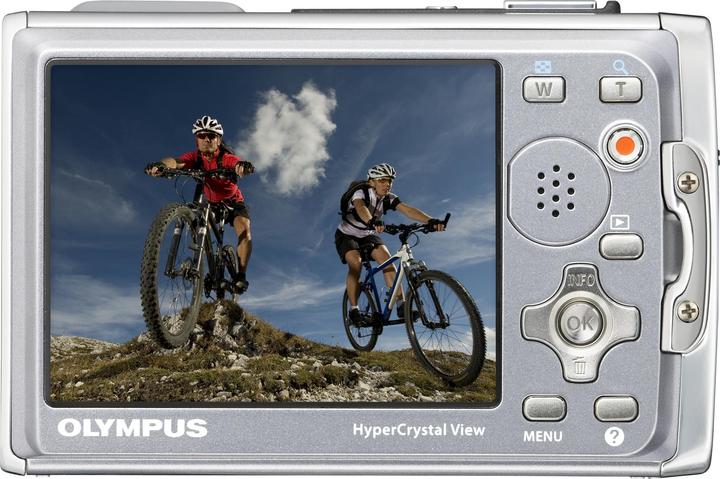 Actual product image Olympus Mju Tough 6020 14MP, 5xZoom, 2GB, Waterproof, Blue (1/2,3'')