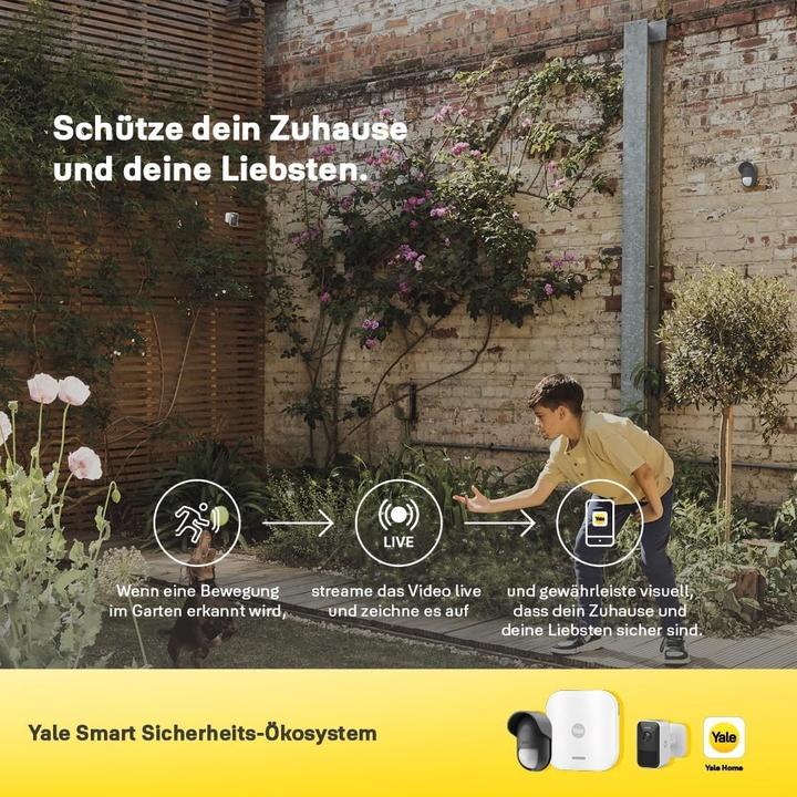 Actual product image Yale Smart indoor & outdoor camera with battery or cable (1920 x 1080 Pixels)