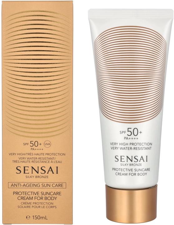 Image du produit Sensai Silky Bronze Protective Suncare Cream For Body 50+ (Crème solaire, SPF 50+, 150 ml, 0.15 g)