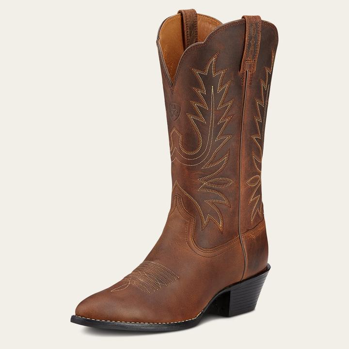 Image du produit Ariat bottes western en cuir heritage r toe (37.5)
