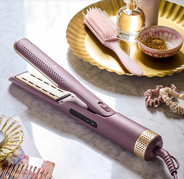 Produktbild Remington 2-in-1 Warm Air Brush for Wet and Dry Styling with Ion Technology and Micro-Conditioner (Glättbürste)