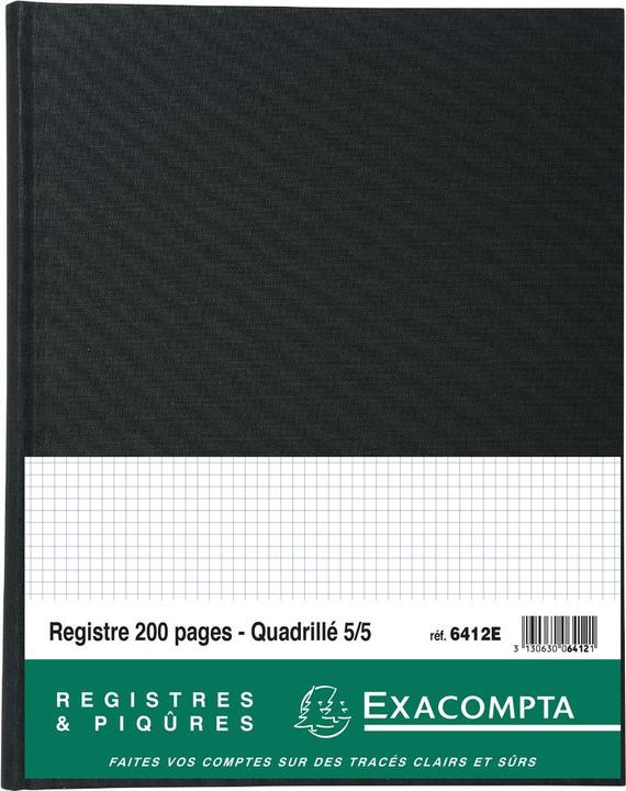 Image du produit Exacompta Livres de comptes (320 x 250 mm, Quadrillé)