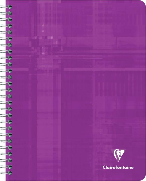 Image du produit Clairefontaine Cahier à spirales (Quadrillé, Couverture rigide)