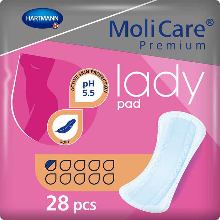 Produktbild MoliCare Lady Pad 0.5 Inkontinenz Einlage (28 x)