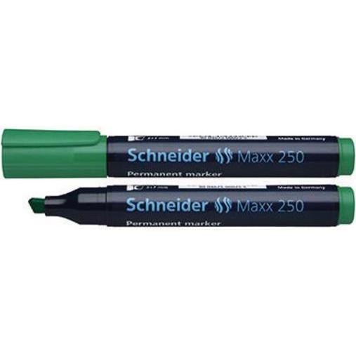 Schneider, Marker, Permanentmarker Maxx 250 Strichstärke: 2-7 mm Schreibfarbe: grün (Grün, 7 mm, 1 x)