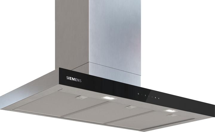 Siemens iQ500, Wandesse, 90 cm, Metall-Optik, LC97BDN30 (Hotte murale)