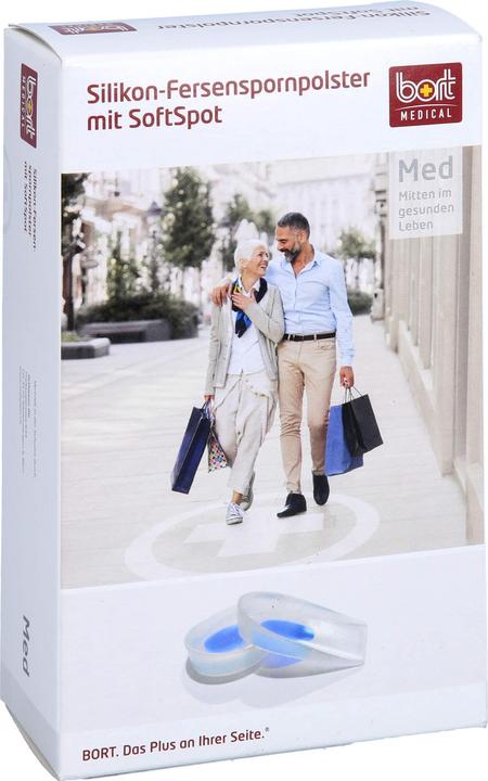 Immagine prodotto Bort Medical Cuscinetto sperone in silicone per tallone L-46 SoftSpot (Sogliole, 318.50 ml)