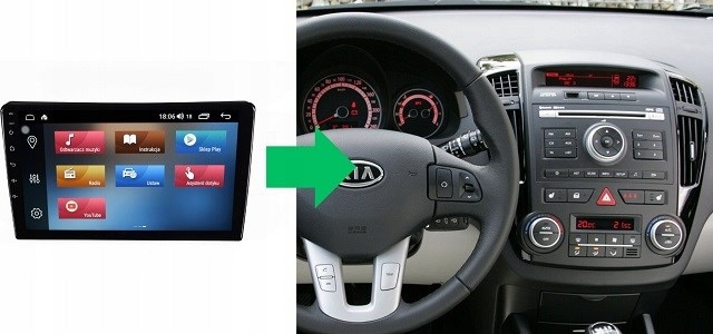 Productafbeelding No Name RADIO GPS NAVIGATIE KIA CEED I 2009-12 ANDROID (9")