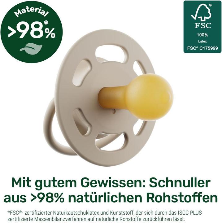Produktbild NIP Schnuller Schnuller 4er Pack Cherry - Latex ab 6 M (4x)