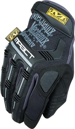 Mechanix Wear Gloves Mechanix M-Pact® 58 black size 10 / L. Velcro, TrekDry®, faux leather, palm, teeth, Armortex® (10, L)