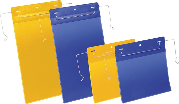 Image du produit Durable Pochettes signalétiques avec fil de suspension (A4, Acclamation)