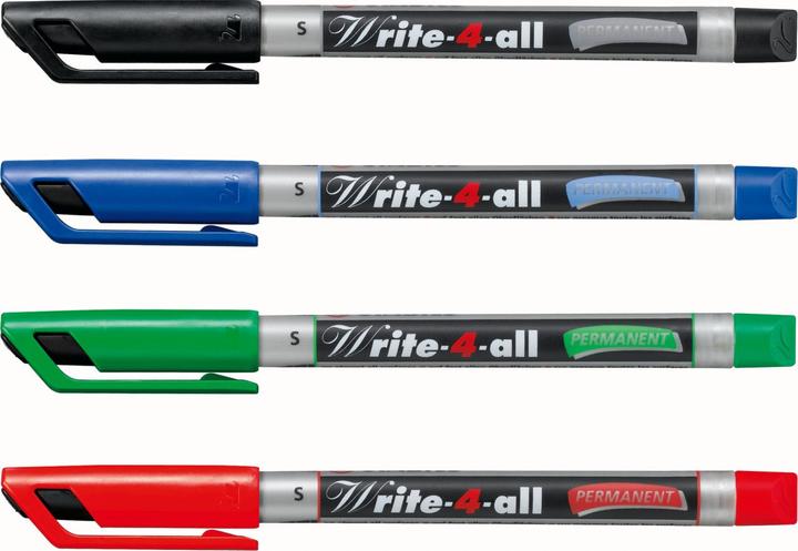 Produktbild STABILO Write-4-all Permanent-Marker (Grün, 0.40 mm, 1 x)