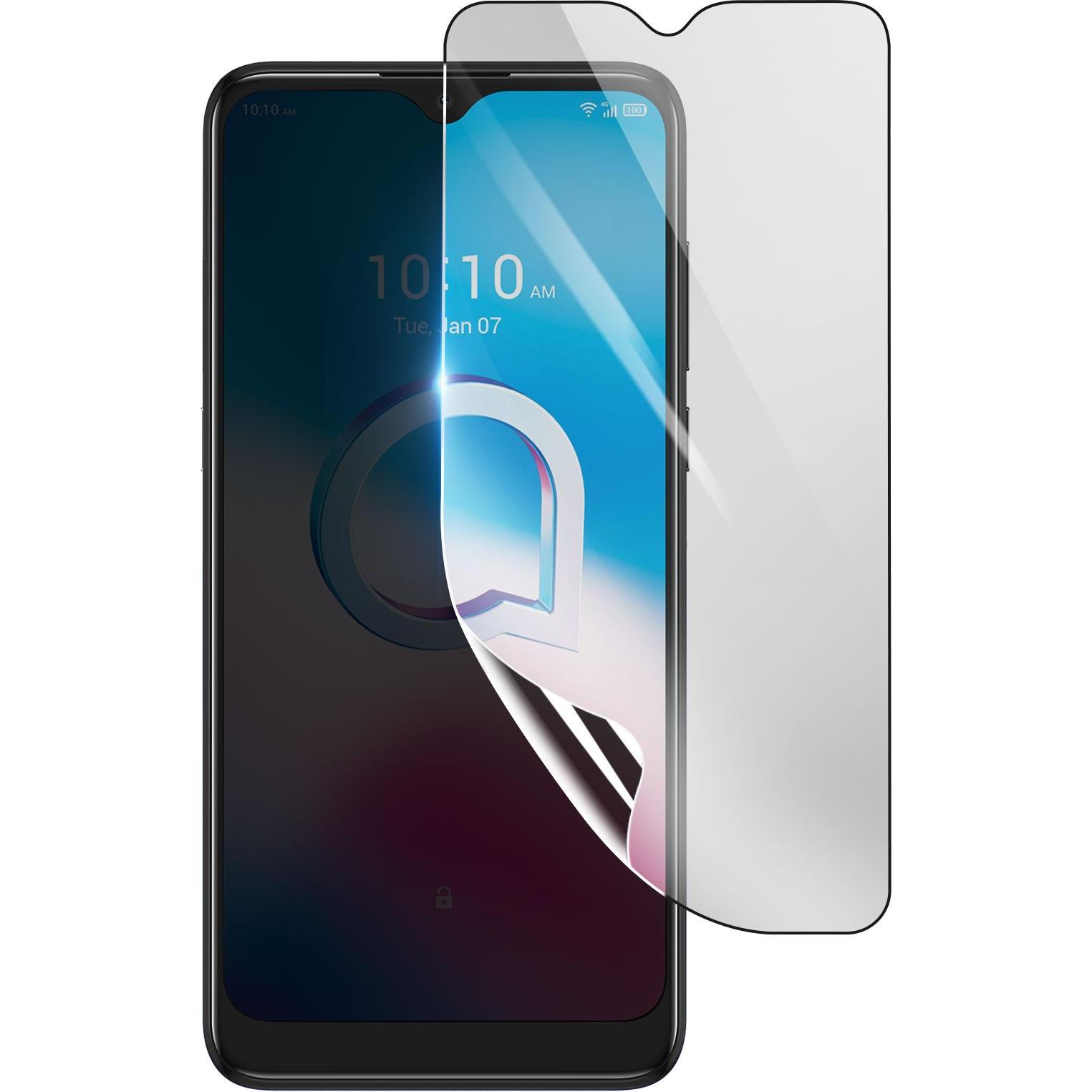 3MK Hydrogel Bildschirmfolie für Alcatel 3L (1 Stück, Alcatel 3L), Smartphone Schutzfolie, Transparent
