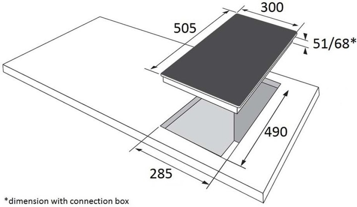 Produktbild Amica KMI13292E
