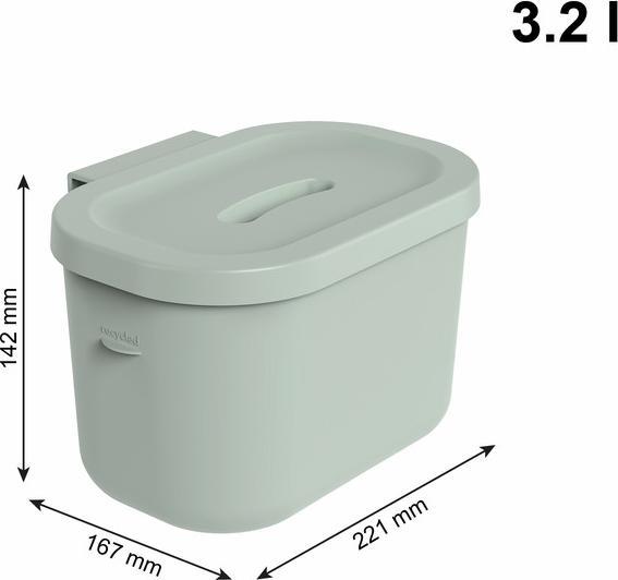 Produktbild Rotho Babydesign Wickeltisch-Organizer KAYO Sage Green