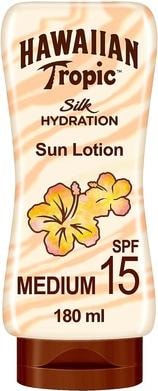 Immagine prodotto Hawaiian Tropic Idratazione della seta (Crema solare, SPF 15, 180 ml, 222 g)