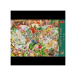 Thumbnail - Trefl Puzzle Premium Plus 1000 – Historische Weltkarte (1000 Teile)