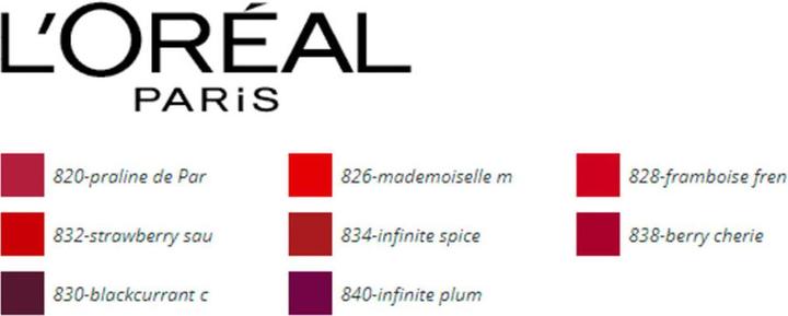 Image du produit L'Oréal Paris LES MACARONS rouge à lèvres liquide ultra mat #830-
