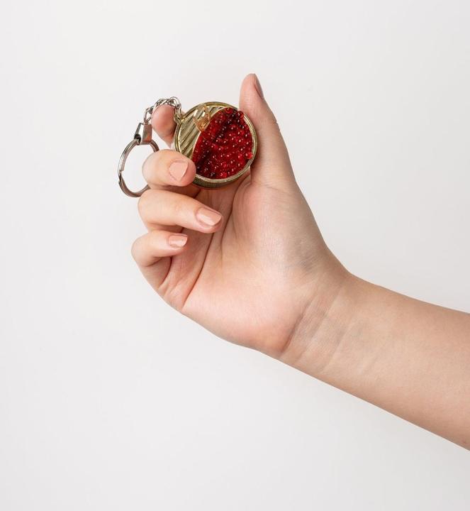 Actual product image Yumazing Caviar key fob