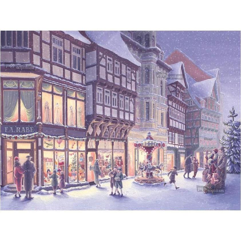 Pappnoptikum Altstadtbummel Quedlinburg (Mini-Adventskalender)