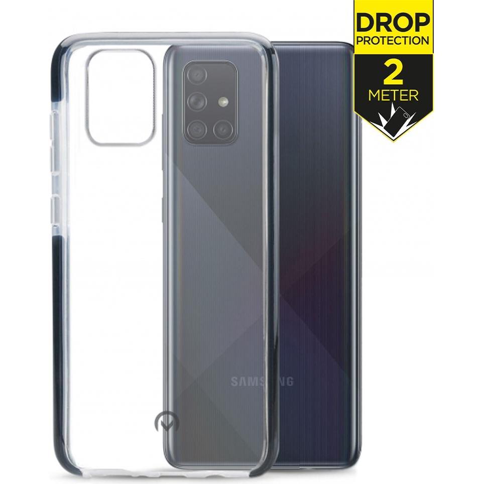 Mobilize Bruchsicheres Gehäuse (Samsung Galaxy A71), Smartphone Hülle, Schwarz