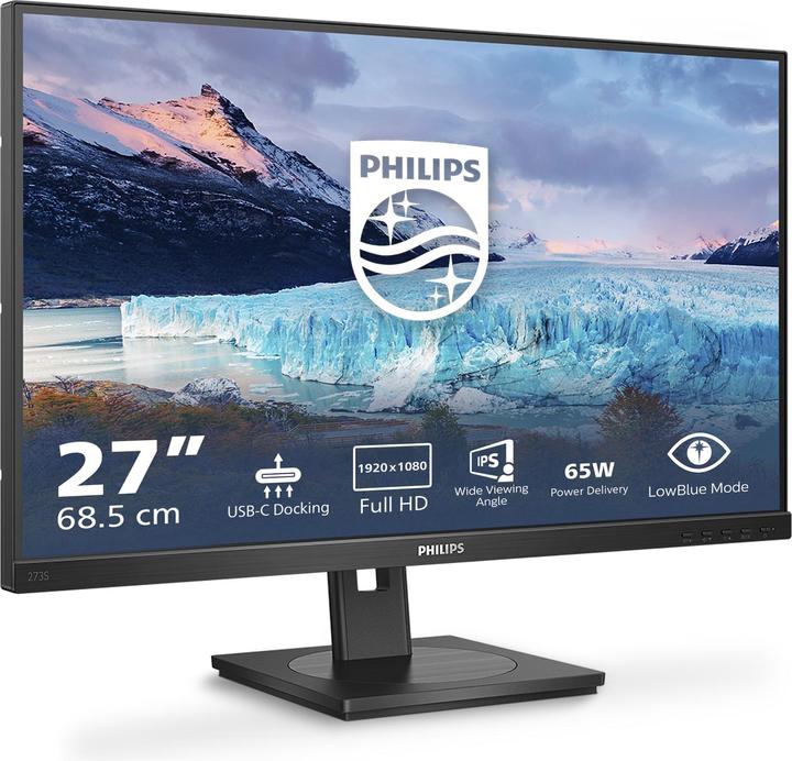 Actual product image Philips S-Line 273S1 (1920 x 1080 pixels, 27")