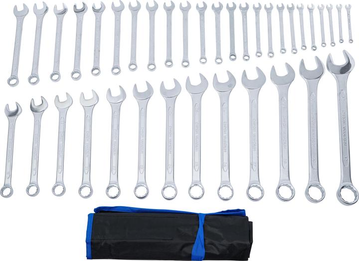 Actual product image BGS Combination spanner set (32 mm, 19 mm, 12 mm, 24 mm, 14 mm, 22 mm, 16 mm, 23 mm, 10 mm, 21 mm, 18 mm, 27 mm, 7 mm, 17 mm, 11 mm, 15 mm, 26 mm, 30 mm, 8 mm, 28 mm, 9 mm, 13 mm, 20 mm, 25 mm)