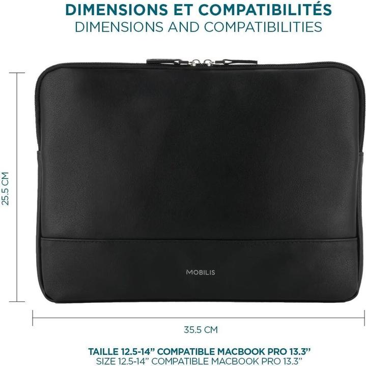 Produktbild Mobilis Origine 2 Sleeve 12.5-14" - Black (14")