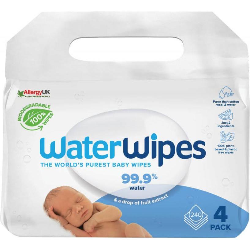 Thumbnail - WaterWipes Feuchttücher (240 Stück)