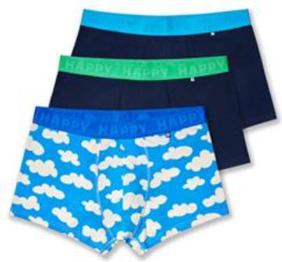 Produktbild Happy Socks 3-Pack Cloudy Short Boxers (M, 3er Pack)