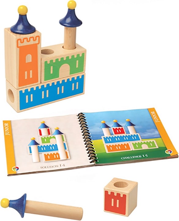 Actual product image Smart Games Castle Logix (German, French, Italian, English)