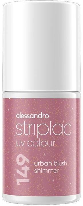 Actual product image Alessandro ALESSAN Striplac UV Colour Urb Blu 6.5ml (149, UV gel varnish)