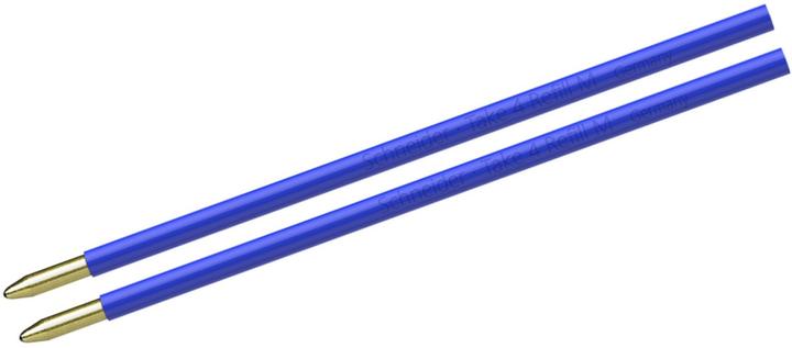 Produktbild Schneider Ersatz Vierfarbmine für Take 4 blau Strichstärke: M (2 Stück, Blau)