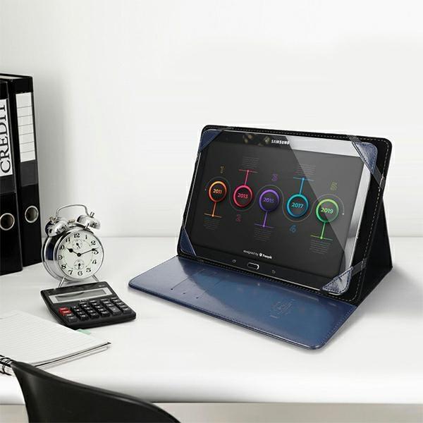 Produktbild Blun Etui uniwersalne na tablet 8" UNT niebieski/blue (Universal)