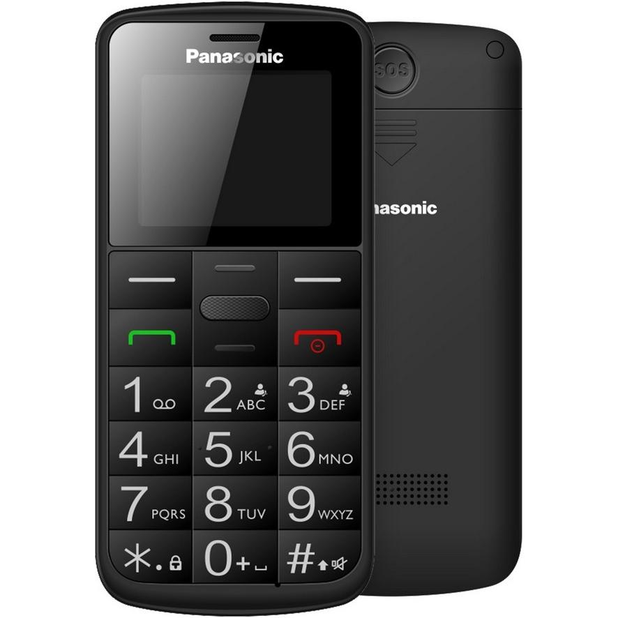 Panasonic Kx-tu110 2G (1.77", 0.08 Mpx, 2G), Tastenhandy, Schwarz