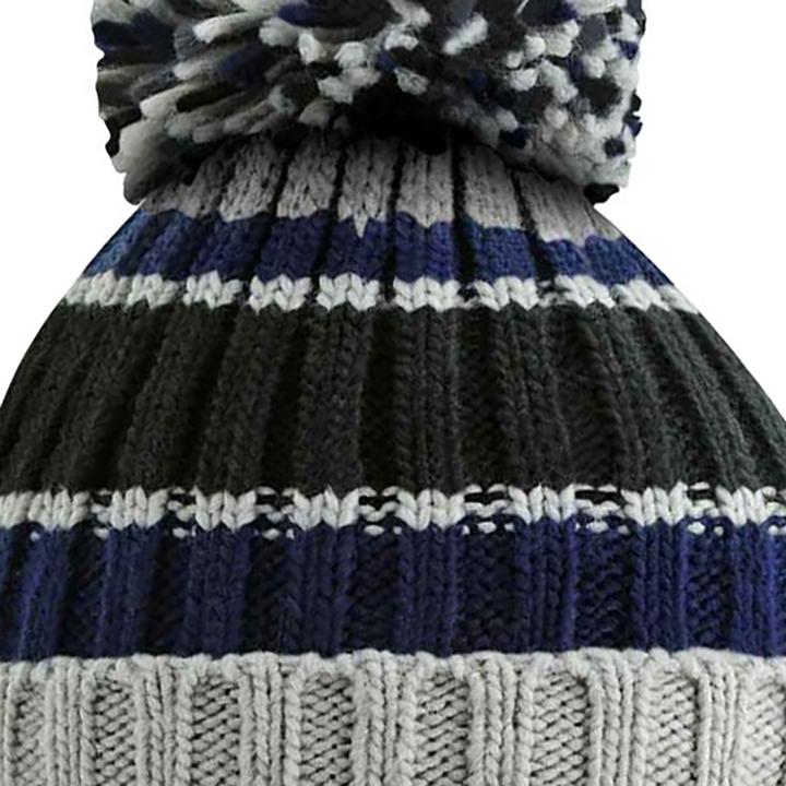 Actual product image Beechfield Hygge Striped Cap (One size)